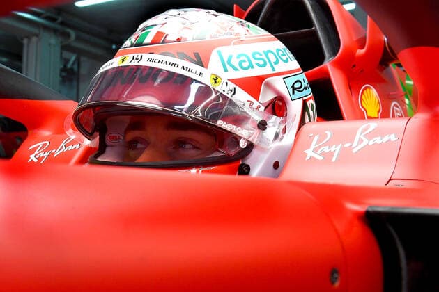 F1 Grand Prix of Emilia Romagna 16 Charles Leclerc (MON, Scuderia Ferrari Mission Winnow), F1 Grand Prix of Emilia Romagna at Autodromo Enzo e Dino Ferrari on April 16, 2021 in Imola, Italy. (Photo by COLOMBO IMAGES FIA Pool via HOCH ZWEI) Imola Italy Poolfoto HOCH ZWEI Pool COLOMBO IMAGES ,EDITORIAL USE ONLY