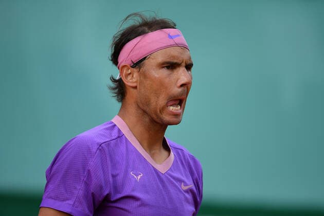 Andrey Rublev (Rus) defeated Rafael Nadal (Esp) in Monte Carlo 6 2, 4 6, 6 2 TENNIS : Rolex Monte Carlo Masters - 16 04 2021 AntoineCouvercelle Panoramic 