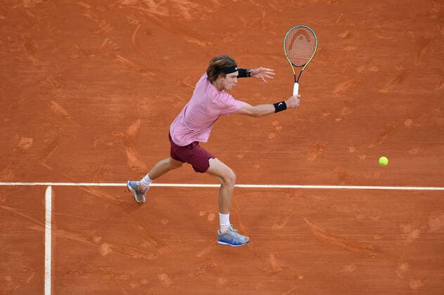 Fabio Fognini TENNIS : Rolex Monte Carlo Masters - 15 04 2021 AntoineCouvercelle Panoramic 
