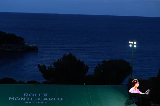 Fabio Fognini TENNIS : Rolex Monte Carlo Masters - 15 04 2021 AntoineCouvercelle Panoramic 