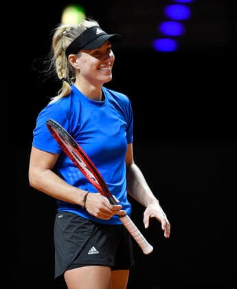 Angelique KERBER GER Training Qualification Tennis Women Porsche Cup Porsche Tennis Grand Prix GP Stuttgart 2021 Porsche Arena 17 04 2021 Porsche Tennis Grand Prix Stuttgart 2021