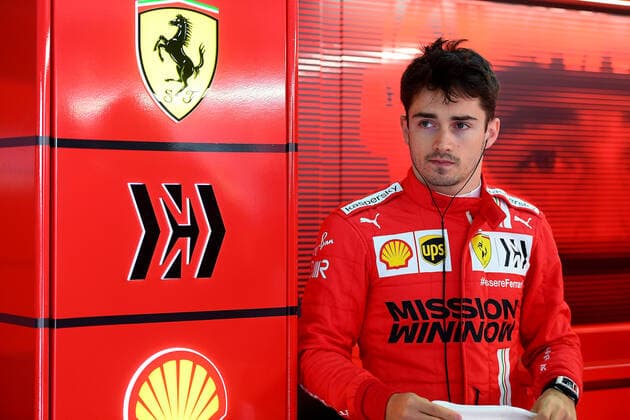 F1 Grand Prix of Emilia Romagna 16 Charles Leclerc (MON, Scuderia Ferrari Mission Winnow), F1 Grand Prix of Emilia Romagna at Autodromo Enzo e Dino Ferrari on April 17, 2021 in Imola, Italy. (Photo by COLOMBO IMAGES FIA Pool via HOCH ZWEI) Imola Italy Poolfoto HOCH ZWEI Pool COLOMBO IMAGES ,EDITORIAL USE ONLY