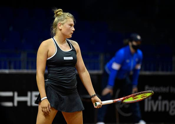 Nastasja Schunk GER Qualification Tennis Women Porsche Cup Porsche Tennis Grand Prix GP Stuttgart 2021 Porsche Arena 17 04 2021 Porsche Tennis Grand Prix Stuttgart 2021
