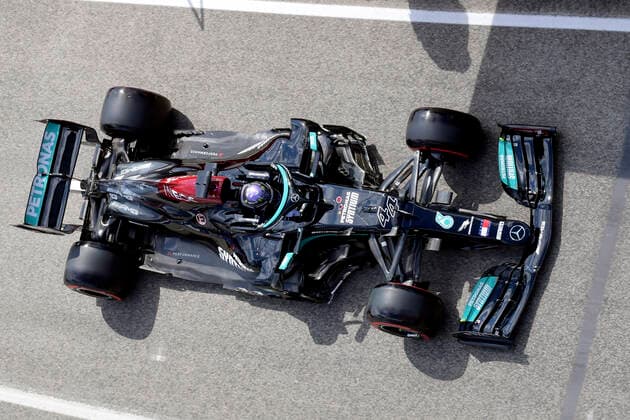 HAMILTON Lewis Mercedes AMG F1 Team FIA Formula 1 season 2021 at Imola on 17 04 2021 at Imola