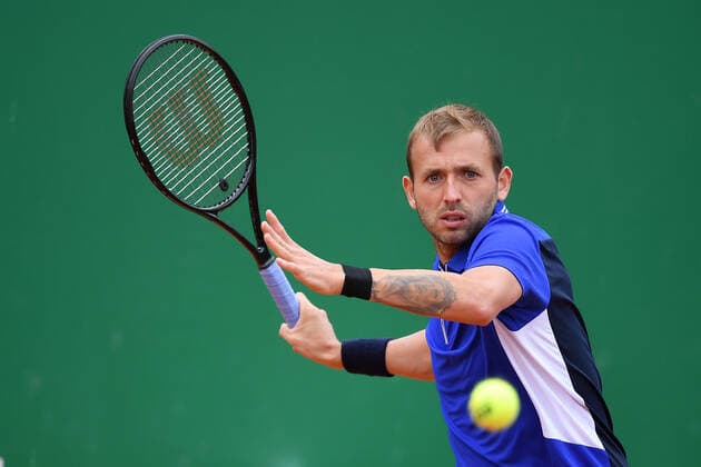 Daniel Evans (GB) TENNIS : Rolex Monte Carlo Masters - 17 04 2021 AntoineCouvercelle Panoramic 