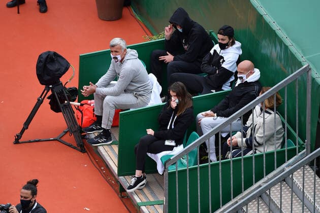 Stefanos Tsitsipas (Gre) TENNIS : Rolex Monte Carlo Masters - 17 04 2021 AntoineCouvercelle Panoramic 