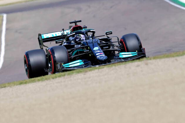 HAMILTON Lewis Mercedes AMG F1 Team FIA Formula 1 season 2021 at Imola on 17 04 2021 at Imola
