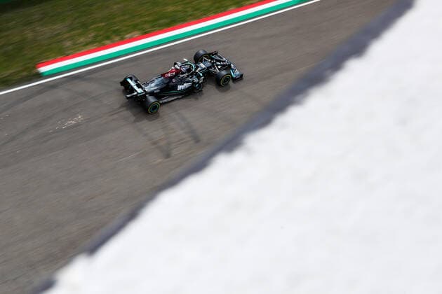 44 Lewis Hamilton GBR, Mercedes AMG Petronas F1 Team , F1 Grand Prix of Emilia Romagna at Autodromo Enzo e Dino Ferrari on April 17, 2021 in Imola, Italy Photo by HOCH ZWEI Imola Italy
