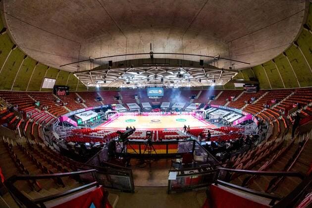 Match cancelled Coronafall at Alba Berlin The MagentaSport BBL Cup match is cancelled due to a Coronafall at Alba Berlin GER, MagentaSport BBL Pokal TOP FOUR, BG Goettingen vs Alba Berlin, easycredit 1 Bundesliga Basketball, season 2020 21, 17 04 2021, semifinal 1 matchday MagentaSport BBL Pokal TOP FOUR, BG Goettingen vs Alba Berlin, 1 Basketball Bundesliga Muenchen Copyright: xEibner-Pressefoto RogerxBuerkex EP_EER