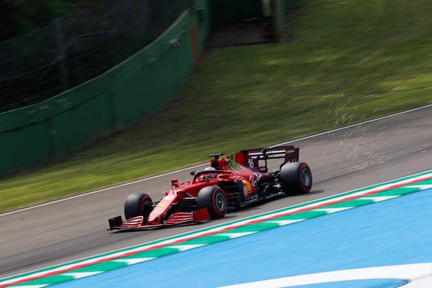 16 Charles Leclerc MON, Scuderia Ferrari Mission Winnow , F1 Grand Prix of Emilia Romagna at Autodromo Enzo e Dino Ferrari on April 17, 2021 in Imola, Italy Photo by HOCH ZWEI Imola Italy