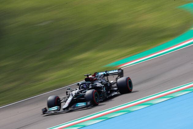 44 Lewis Hamilton GBR, Mercedes AMG Petronas F1 Team , F1 Grand Prix of Emilia Romagna at Autodromo Enzo e Dino Ferrari on April 17, 2021 in Imola, Italy Photo by HOCH ZWEI Imola Italy