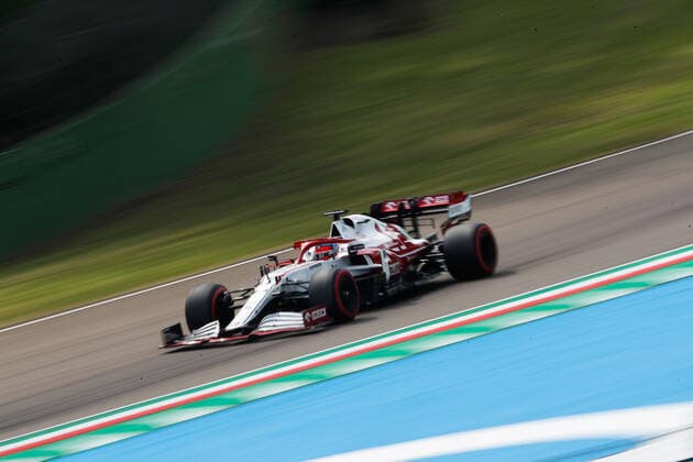 7 Kimi Raikkonen FIN, Alfa Romeo Racing ORLEN , F1 Grand Prix of Emilia Romagna at Autodromo Enzo e Dino Ferrari on April 17, 2021 in Imola, Italy Photo by HOCH ZWEI Imola Italy