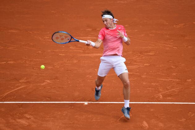 Casper Ruud (Nor) TENNIS : Rolex Monte Carlo Masters - 17 04 2021 AntoineCouvercelle Panoramic 