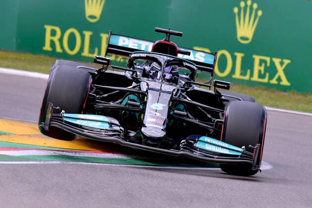 HAMILTON Lewis Mercedes AMG F1 Team FIA Formula 1 season 2021 at Imola on 17 04 2021 at Imola