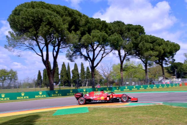 LECLERC Charles Scuderia Ferrari F1 Team FIA Formula 1 season 2021 at Imola on 17 04 2021 at Imola