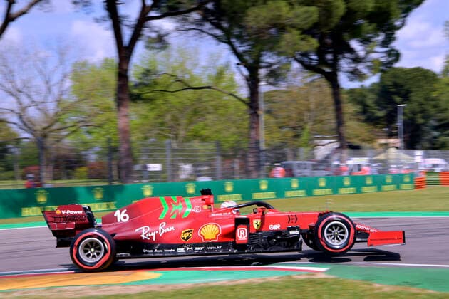 LECLERC Charles Scuderia Ferrari F1 Team FIA Formula 1 season 2021 at Imola on 17 04 2021 at Imola