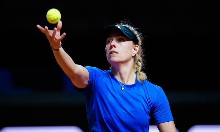 April 17, 2021, STUTTGART, GERMANY: Angelique Kerber of Germany during practice at the 2021 Porsche Tennis Grand Prix WTA, Tennis Damen 500 tournament STUTTGART GERMANY - ZUMAa181 20210417_zaa_a181_051 Copyright: xRobxPrangex