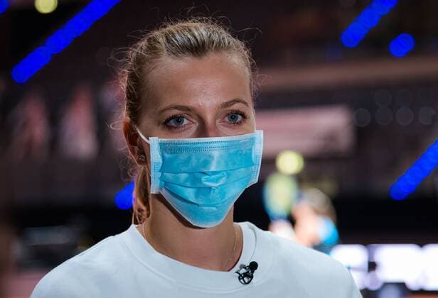 Mandatory Credit: Photo by Rob Prange Shutterstock (11862863cp) Petra Kvitova of the Czech Republic takes a behind the scenes tour at the 2021 Porsche Tennis Grand Prix WTA, Tennis Damen 500 tournament 2021 Porsche Tennis Grand Prix Qualifications Day 1 - 17 Apr 2021 2021 Porsche Tennis Grand Prix Qualifications Day 1 - 17 Apr 2021  Copyright: xRobxPrange Shutterstockx 11862863cp
