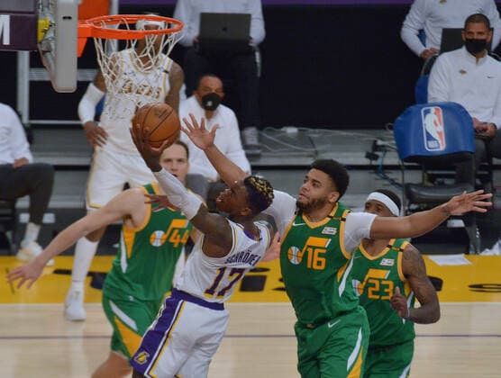 Basketball, NBA, Los Angeles Lakers - Utah Jazz