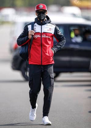 99 Antonio Giovinazzi ITA, Alfa Romeo Racing ORLEN , F1 Grand Prix of Emilia Romagna at Autodromo Enzo e Dino Ferrari on April 18, 2021 in Imola, Italy Photo by HOCH ZWEI Imola Italy