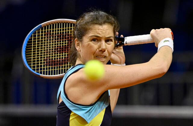 Ulrikke Eikeri NOR Action Qualification Round 2 Tennis Women Porsche Cup Porsche Tennis Grand Prix GP Stuttgart 2021 Porsche Arena 18 04 2021 Porsche Tennis Grand Prix Stuttgart 2021
