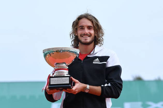 Stefanos Tsitsipas (Gre) defeated Andrey Rublev (Rus) in the Rolex Monte Carlo Masters final TENNIS : Rolex Monte Carlo Masters - 18 04 2021 AntoineCouvercelle Panoramic 