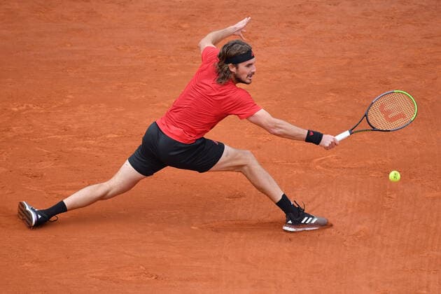 Stefanos Tsitsipas (Gre) defeated Andrey Rublev (Rus) in the Rolex Monte Carlo Masters final TENNIS : Rolex Monte Carlo Masters - 18 04 2021 AntoineCouvercelle Panoramic 