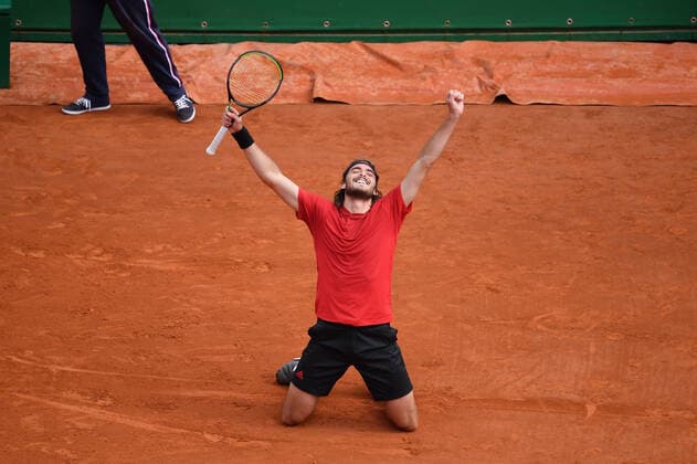 Stefanos Tsitsipas (Gre) defeated Andrey Rublev (Rus) in the Rolex Monte Carlo Masters final TENNIS : Rolex Monte Carlo Masters - 18 04 2021 AntoineCouvercelle Panoramic 