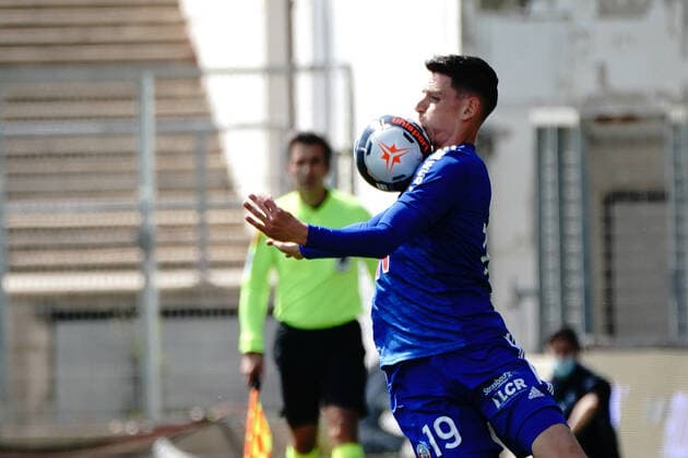 Anthony Caci (Strasbourg) FOOTBALL : Nimes vs Strasbourg - Ligue 1 Uber Eats - Nimes - 18 04 2021 NorbertScanella PanoramiC 