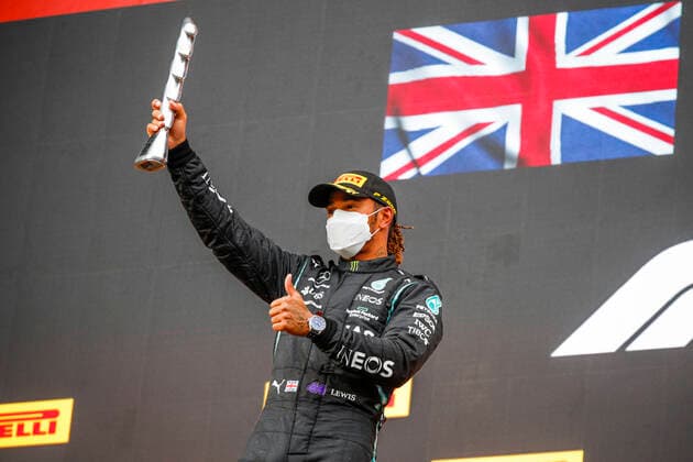 44 Lewis Hamilton GBR, Mercedes AMG Petronas F1 Team , F1 Grand Prix of Emilia Romagna at Autodromo Enzo e Dino Ferrari on April 18, 2021 in Imola, Italy Photo by HOCH ZWEI Imola Italy