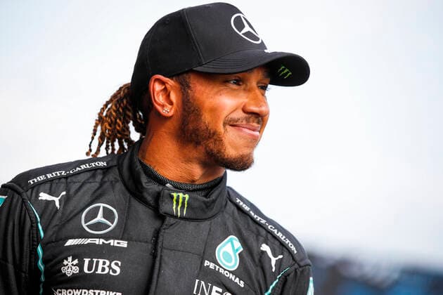 44 Lewis Hamilton GBR, Mercedes AMG Petronas F1 Team , F1 Grand Prix of Emilia Romagna at Autodromo Enzo e Dino Ferrari on April 18, 2021 in Imola, Italy Photo by HOCH ZWEI Imola Italy