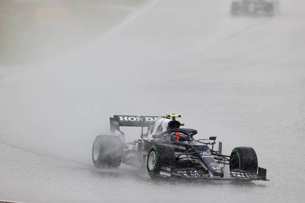 10 Pierre Gasly FRA, Scuderia AlphaTauri Honda , F1 Grand Prix of Emilia Romagna at Autodromo Enzo e Dino Ferrari on April 18, 2021 in Imola, Italy Photo by HOCH ZWEI Imola Italy