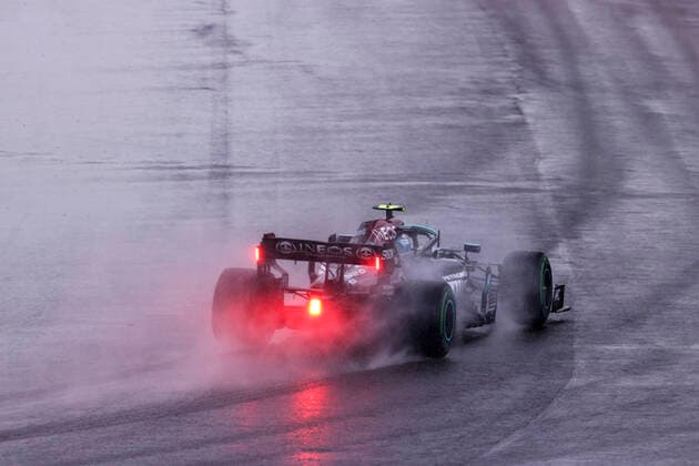 77 Valtteri Bottas FIN, Mercedes AMG Petronas F1 Team , F1 Grand Prix of Emilia Romagna at Autodromo Enzo e Dino Ferrari on April 18, 2021 in Imola, Italy Photo by HOCH ZWEI Imola Italy