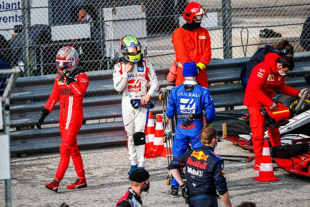 SCHUMACHER Mick (ger), Haas F1 Team VF-21 Ferrari, portrait during the Formula 1 Pirelli Gran Premio Del Made In Italy E Dell emilia Romagna 2021 from April 16 to 18, 2021 on the Autodromo Internazionale Enzo e Dino Ferrari, in Imola, Italy - Photo Antonin Vincent DPPI F1 - EMILIA ROMAGNA GRAND PRIX 2021 - RACE ANTONINVINCENT DPPI  00121004__V2_3365