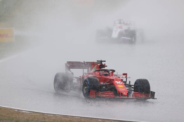 LECLERC Charles (mco), Scuderia Ferrari SF21, action during the Formula 1 Pirelli Gran Premio Del Made In Italy E Dell emilia Romagna 2021 from April 16 to 18, 2021 on the Autodromo Internazionale Enzo e Dino Ferrari, in Imola, Italy - Photo DPPI F1 - EMILIA ROMAGNA GRAND PRIX 2021 - RACE DPPI  00121004_F12021GP02ITA_WW072564