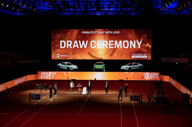 2021 Porsche Tennis Grand Prix Draw Ceremony