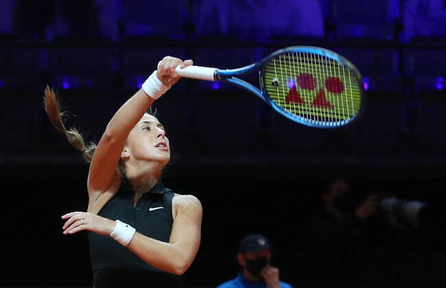 BAU 19 04 2021 Stuttgart Tennis Porsche Tennis Grand Prix, Belinda BENCIC SUI