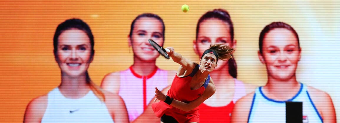 BAU 19 04 2021 Stuttgart Tennis Porsche Tennis Grand Prix, Andrea PETKOVIC GER
