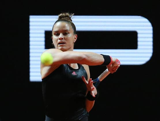BAU 19 04 2021 Stuttgart Tennis Porsche Tennis Grand Prix, Maria SAKKARI GRE