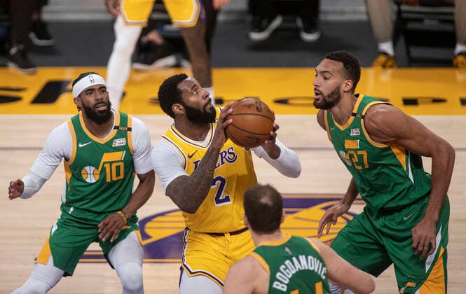 Basketball, NBA, Los Angeles Lakers - Utah Jazz