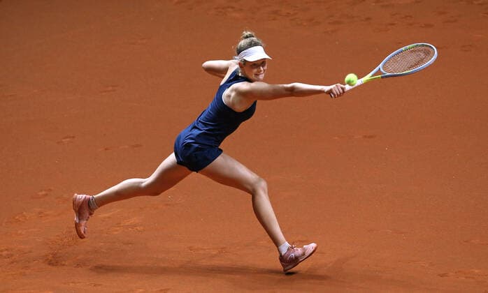 BAU 20 04 2021 Stuttgart Tennis Porsche Tennis Grand Prix, Julia MIDDENDORF GER