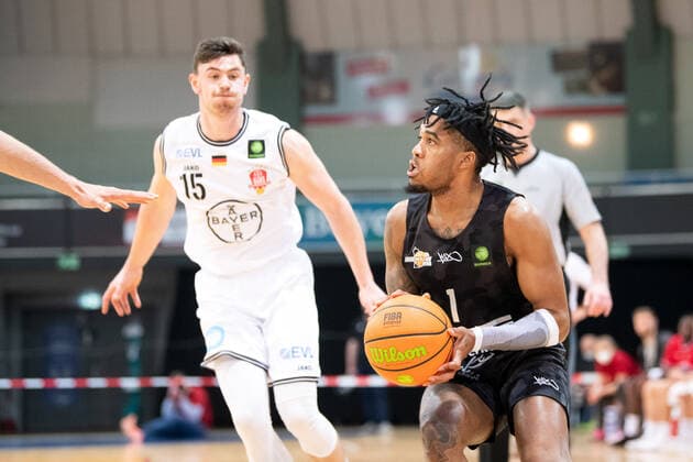 Basketball, 2. BL ProA, Playoff, Bayer Giants Leverkusen - Science City Jena
