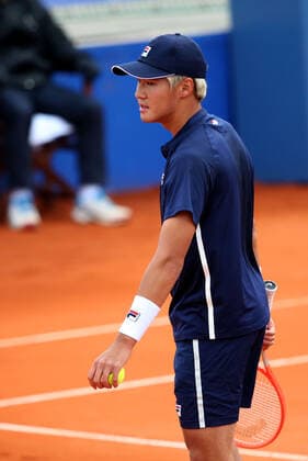20.04.2021 Belgrade(Serbia) ATP, Tennis Herren Serbia Open men s tennis singles Soonwoo Kwon Korea :Str