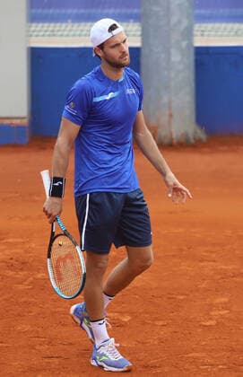 20.04.2021 Belgrade(Serbia) ATP, Tennis Herren Serbia Open men s tennis singles Joao Sousa Portugal :Str
