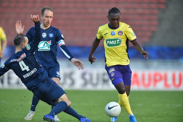 Football, Coupe de France, GFA74 - FC Toulouse