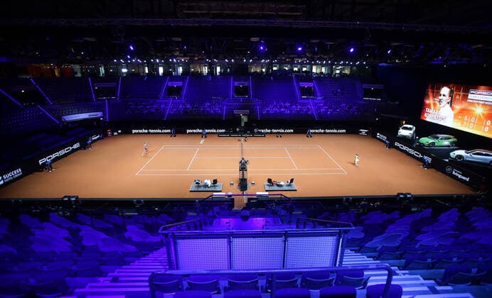 Stuttgart , Porsche Tennis Grand Prix Stuttgart 2021 , Overview Posche Arena