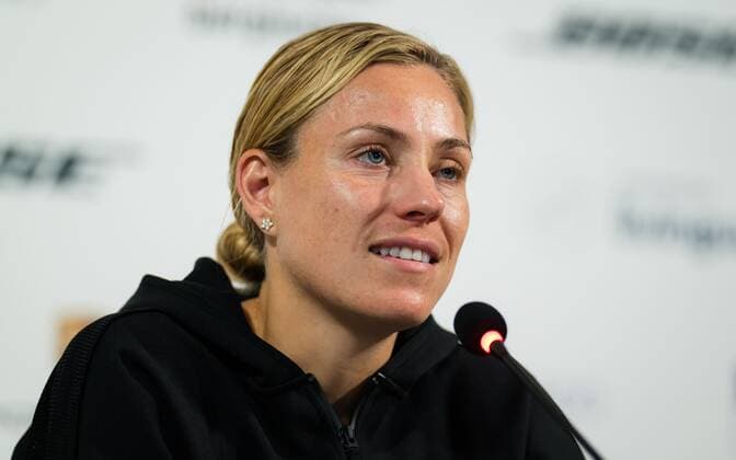 Mandatory Credit: Photo by Rob Prange Shutterstock (11864528cb) Angelique Kerber of Germany talks to the media after winning her first-round match at the 2021 Porsche Tennis Grand Prix WTA, Tennis Damen 500 tournament Porsche Tennis Grand Prix, Tennis, Stuttgart, Germany - 21 Apr 2021 Porsche Tennis Grand Prix, Tennis, Stuttgart, Germany - 21 Apr 2021  Copyright: xRobxPrange Shutterstockx 11864528cb