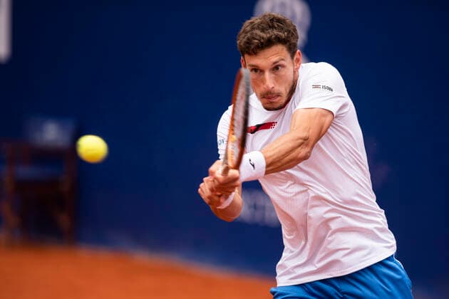 21st April 2021; Real Club de Tennis, Barcelona, Catalonia, Spain; ATP, Tennis Herren Tour, Mens Singles, Barcelona Open Tennis; Pablo Carreno Busta of Spain during the 68th Torfeu Conde de God& xf3;  ActionPlus12282560 MarcxGonzalezxAloma
