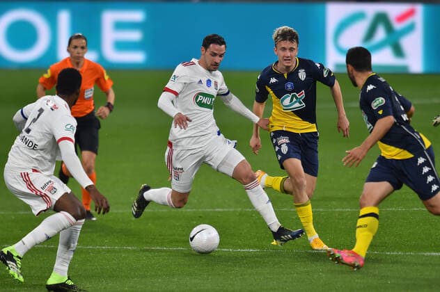 Football, Coupe de France, Olympique Lyon - AS Monaco