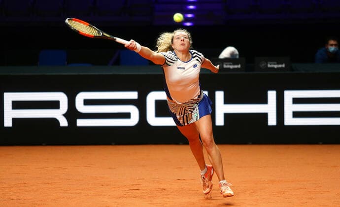 Stuttgart , Porsche Tennis Grand Prix Stuttgart 2021 , Anna Lena FRIEDSAM GER